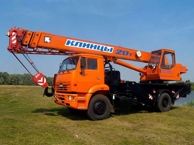 Автокран 20 тонн Клинцы